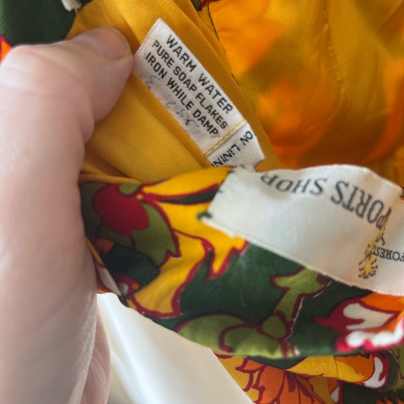 Floral Maxi Dress in Green and Yellow - Picture 10 of 11